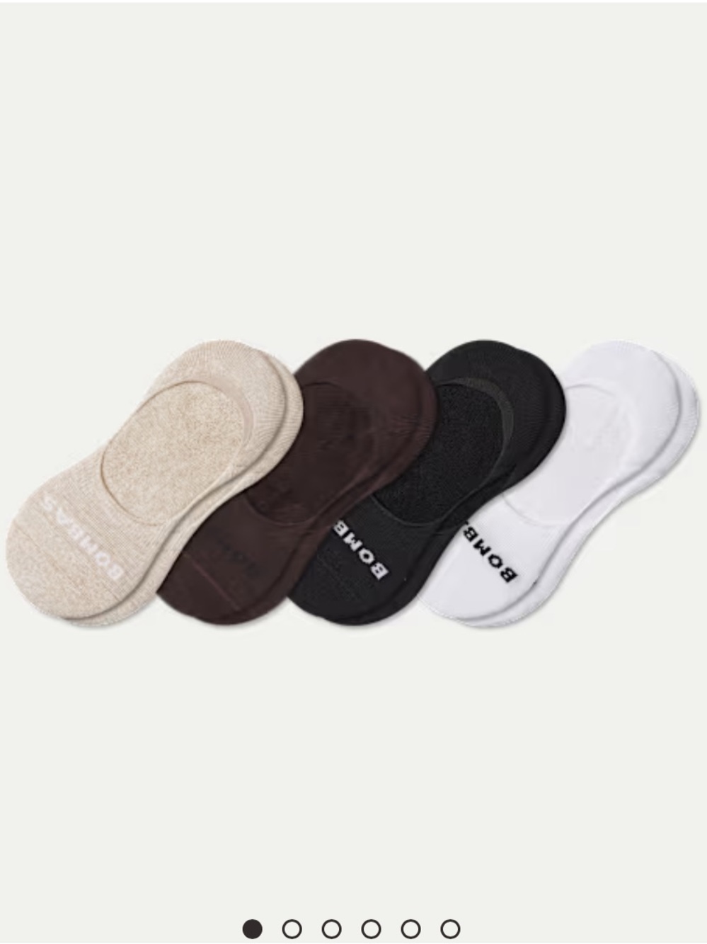 Bombas Women's Mid-Cut Cushioned No Show Sock 4-Pack (Color: Mixed, Size: S)